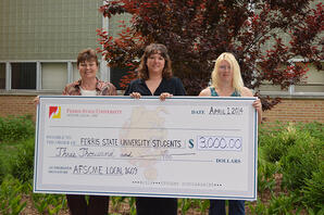 Ferris AFSCME Local 1609 Awards Scholarships to Big Rapids Area Students