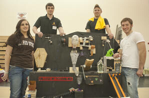 High School Rube Goldberg Contest offers preview of Ferris machine