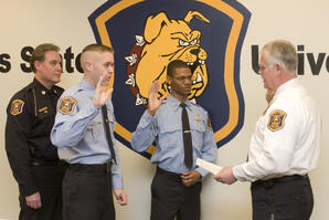 Ferris DPS installs first-ever police cadets