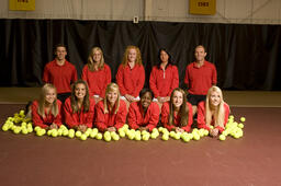 Womens tennis team. 2010.