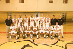 Mens basketball team. 2010-2011.