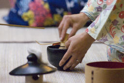 Japanese tea ceremony.