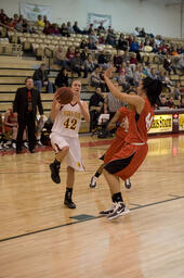 Womens basketball v. Edinboro University.