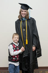 College of Education and Human Services hooding ceremony.