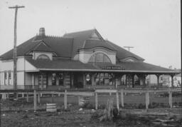Big Rapids train station. 1905