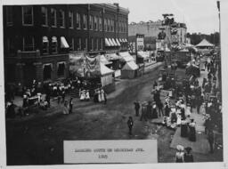 Big Rapids Street Fair  1905