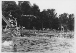 Mitchell Creek Swimming Hole june 1951