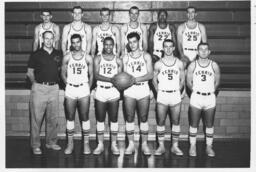 Ferris Men's Baskeball Team 1960  Jim Wink Coach