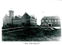 Old Main building photo. Undated.