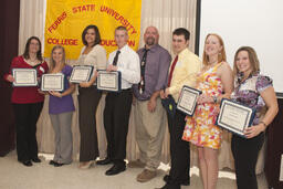 College of Education and Human Services awards.