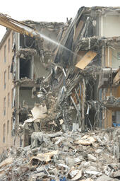 Pennock Hall destruction.