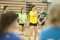 Volleyball camp.