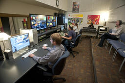 TDMP studio control room.