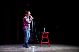 Homecoming comedy show.