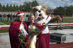 Homecoming. King and Queen.