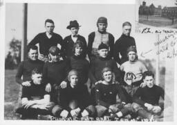 Students  Ferris Institute Football Pharmic 1916