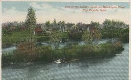 Beauty Spot On Muskegon River Postcard