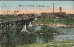 Maple Street Bridge Postcard