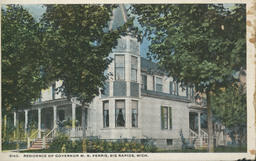 Residence Of Governor W. N. Ferris Postcard