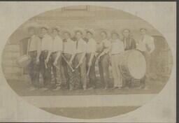Ferris Institute Band late 1890s or early 1900s