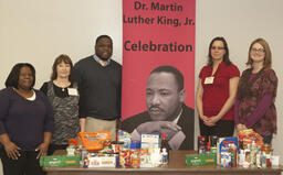 Martin Luther King Week.  Food Service project.
