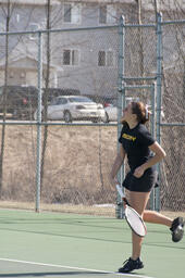 Womens tennis v. Lewis University.