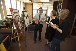 College of Arts and Sciences poster session.