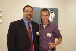College of Arts and Sciences scholarship reception.