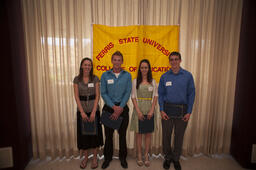 College of Education and Human Services student award ceremony.