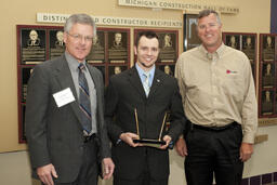 Construction Management student awards ceremony.