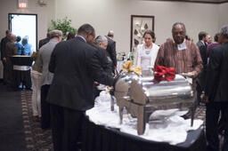 Holiday Inn reception. Jim Crow Museum Opening.