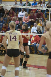 Womens volleyball v. Walsh University.