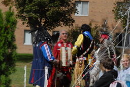 Pow Wow in the Quad.