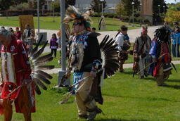 Pow Wow in the Quad.