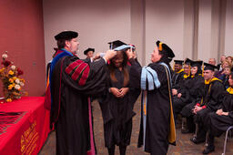 College of Education hooding ceremony.
