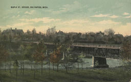 Big Rapids postcard.