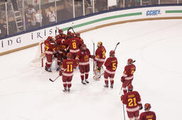 Hockey v.  Notre Dame University.