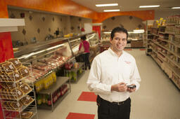 Javier Olvera at Supermercado Mexico