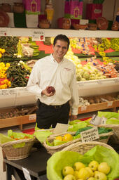Javier Olvera at Supermercado Mexico