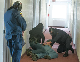 Department of Public Safety training exercises.