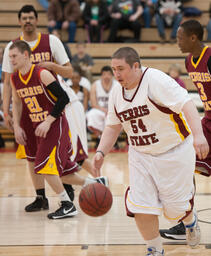 Special Olympics basketball.
