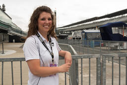 Olivia Adams. Indy 500 internship