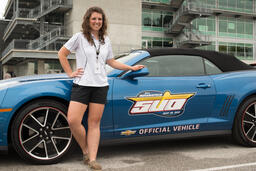 Olivia Adams. Indy 500 internship