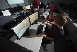 Digital animation and game design camp.