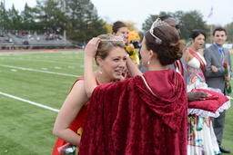 Homecoming King and Queen.