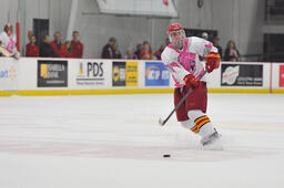 Ferris Hockey pink game