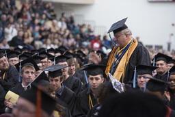 Winter commencement ceremony- afternoon.
