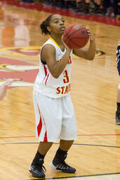 Womens basketball v. Hillsdale College.