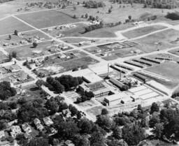 Campus aerial. Ca. 1952