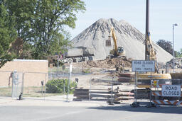 Rankin Student Center demolition.